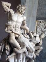 Ρώμη, Ιταλία - Μουσείο του Βατικανού: Ο Λαοκόων και οι γιοι του στις σπείρες των φιδιών