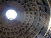Rome, Italy: The interior of the Pantheon Cupola