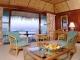 Vadoo Island Resort Water cottage Suite living room