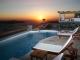 Tholos Resort Swimming pool sunset
