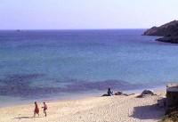 Mykonos Kalo Livadi Beach: when the shadows become longer.