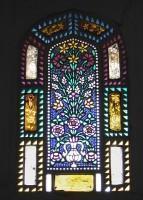 Poulko's Mansion: Stained Glass Window, Inside 