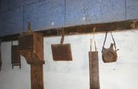 Poulko's Mansion: Everyday Utensils Hanging Around in 'Mesia' or 'Embate' (Entrance Hall in the Basement)