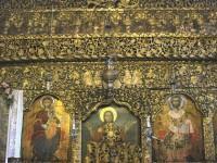 Saint Paraskevi Church: The Wood-carved Gold Plated Iconostasis