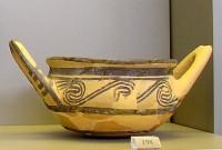 198. Two-handled cup decorated with spirals. Grave I.
