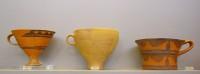 943, 953, 954. Cups with linear decoration. Grave VI.