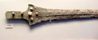 8570. Bronze type B sword with spiral decoration on the blade. (Close-up) Grave A