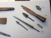 1351, 2554, 2741. Arrows and spear-heads (from the Mycenae acropolis bronze hoards)