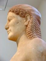 3851. Statue of a kouros. Parian marble. (Portrait)