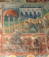 Βυζαντινή Μονή Παναγιάς Μαυριώτισσας: O Χριστός ιώμενος τον παράλυτον