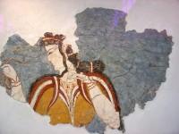 11670. The so-called Mycenaean Lady wall-painting