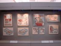 National Archaeological Museum: General View of the Tiryns Wall-paintings Window