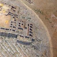 National Archaeological Museum: Detail of part of the model of the Tiryns Citadel