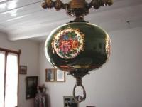 Delinaneio Folklore Museum: Hanging Porcelain Lamp (Detail)