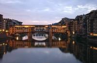 Italy: Florence, The Old Bridge (Ponte Vecchio)