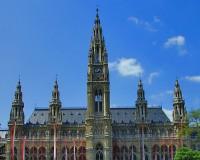 Austria, Vienna: The City Hall of Vienna