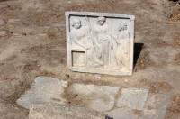 Sanctuary of Olympian Zeus: Tombstone and tomb (same area)
