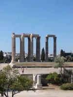 Sanctuary of Olympian Zeus: View of the temple from the same direction as in the previous photo, i.e. from the North