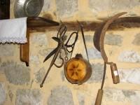 Dolgiras Mansion: Household utensils and farming tools in the store-room
