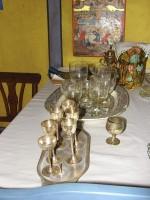 Dolgiras Mansion: More household silver and glassware