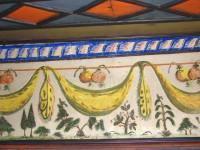 Αρχοντικό του Δόλγκηρα: Διακοσμητικό σχέδιο στον τοίχο