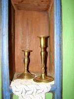 Dolgiras Mansion: Bronze candlesticks
