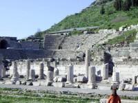 Ephesus Archaeological Site: The Theater from closeby