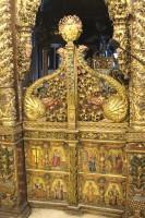 Η Ιερά Μονή της Παναγιάς της Τουρλιανής, στην Άνω Μερά: Η Ωραία Πύλη κλειστή