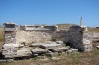 Delos Archaeological Site: Another Exedra