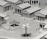 Αρχαιολογικός Χώρος Δήλου: Άλλη μία φωτογραφία του σχεδιάσματος του ίδιου Ιερού