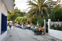 Parga open-air restaurants