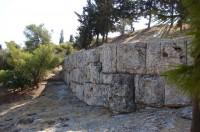 Αρχαιολογικός Χώρος Πνύκας: Ερείπια του αναλημματικού τοίχου