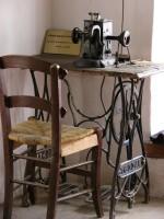 Kastoria Folklore Museum: The very first fur-coat sewing machine that ever came to Kastoria, make JACOBY