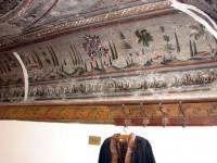 Λαογραφικό Μουσείο Καστοριάς: Οροφή στο Εργαστήριο Γουνοποιίας
