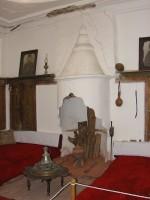 Kastoria Folklore Museum: Children Everyday Room with fireplace and bronze brazier