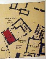 Μικρογραφική Ζωφόρος: Σχεδιάγραμμα της οικίας όπου αυτή αποκαλύφθηκε