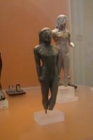 Cast bronze statuettes