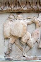 The north frieze of the Treasury of the Siphnians: The Gigantomachy