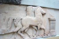 The south frieze of the Siphnian treasury (525 B.C.) Equestrian procession