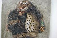 Delos Archaeological Museum: Mosaic Panther and Grapes