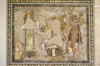 Αρχαιολογικό Μουσείο της Δήλου: Μωσαϊκό από οικία του λόφου