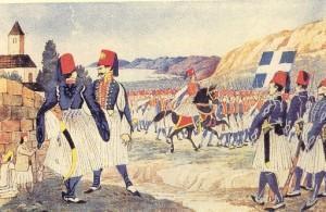 Maniot Militia at Areopoli