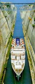 Corinth Isthmos Canal