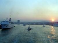 Sunset in Piraeus
