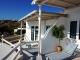 Sail Inn Sea-front Studios, Mykonos: Studio terrace overlooking Ornos Bay, Mykonos