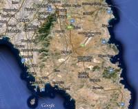 Mt. Hymettus on the map
