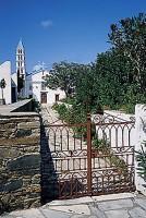 Tinos Kato Klisma traditional church