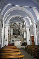 Tinos Koumaros Interior of a  traditional church