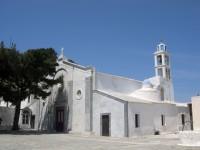The Church of the Sacred Heart at Exombourgo, Tinos