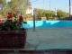 Τήνος: Η πισίνα στη Villa Tereza, νωρίς την Άνοιξη